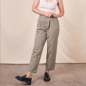 Big Bud Press Trousers - Khaki Grey M